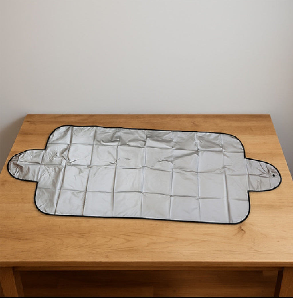 Universal Car Windshield Snow & Sun Protection Cover (145 × 70 cm)